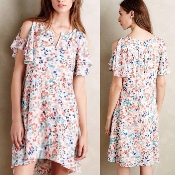 Anthropologie Dresses & Skirts - Anthropologie Maeve Cold Shoulder Dress